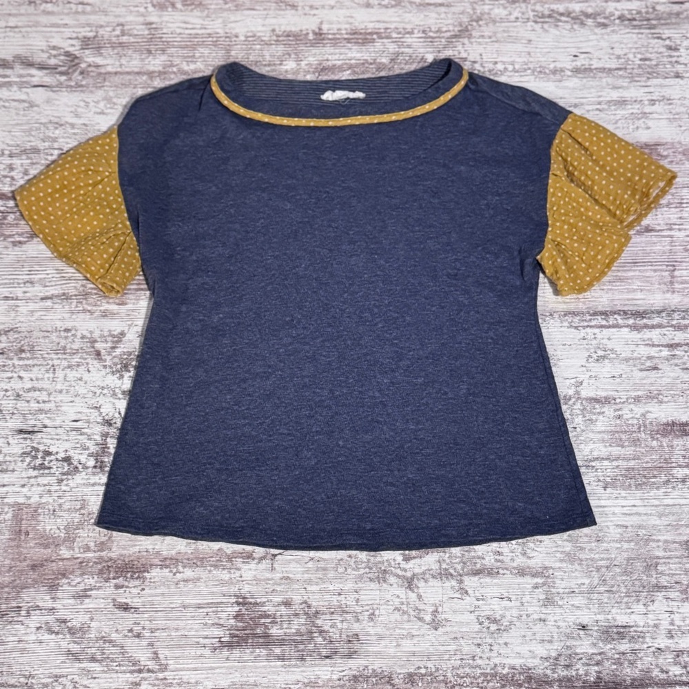 THML Blue and Yellow‎ Short Sleeve Tee